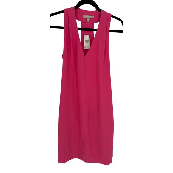 Banana Republic Dresses & Skirts - Banana Republic New! Pink Sleeveless V-Neck Knee Length Dress Vacay Summer 4